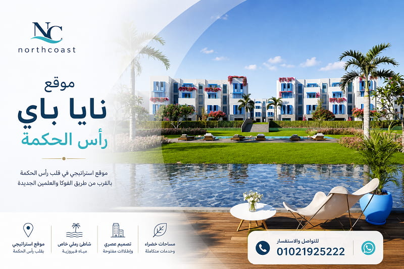 موقع نايا باي رأس الحكمة والخريطة