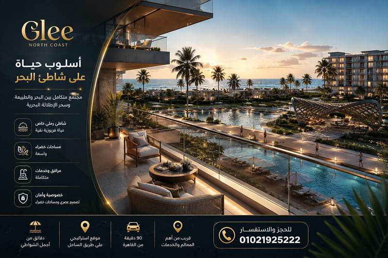 مميزات وعيوب مشروع جلي الساحل الشمالي Glee North Coast