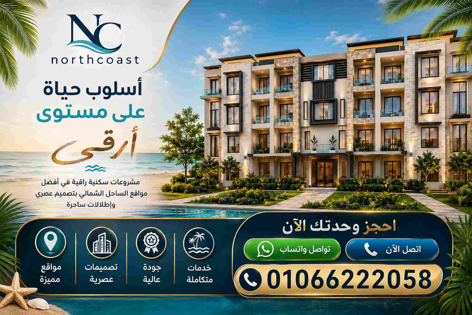 اسعار رووم باي الساحل الشمالي